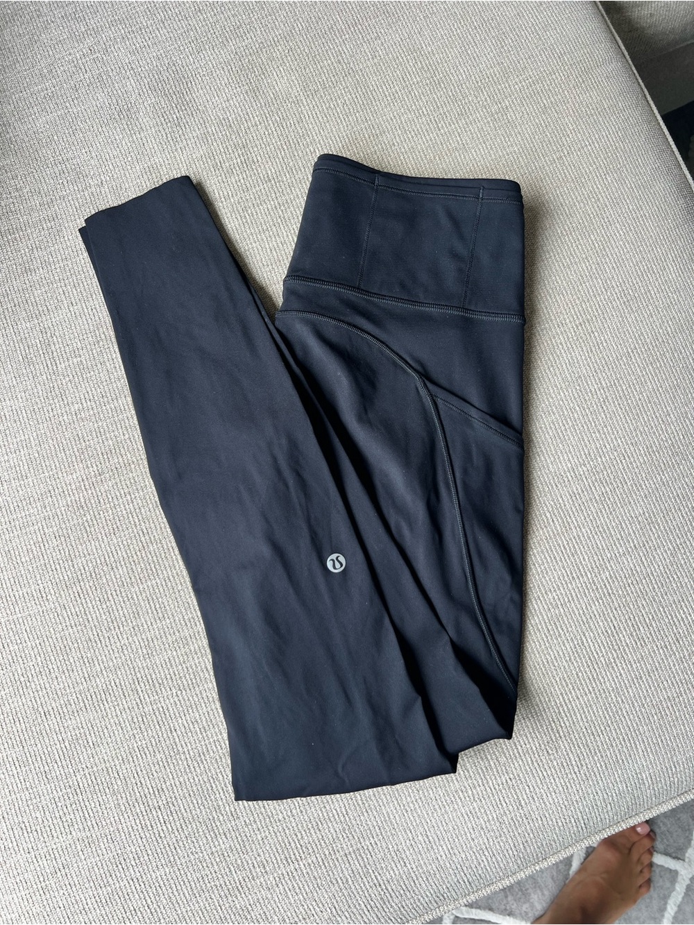 lululemon athletica Girls' Black Performance Leggings
